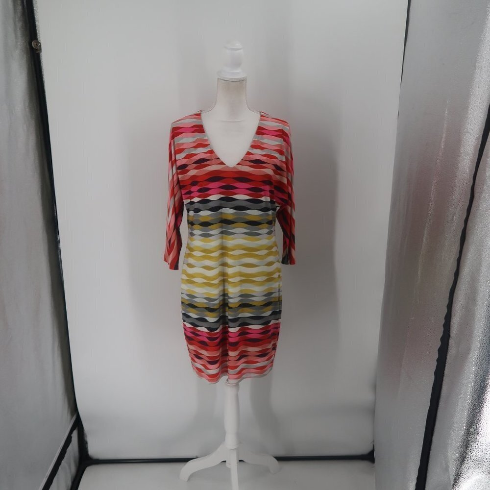 Trina Turk Multicolored Dress Size 8 - Picture 3 of 7